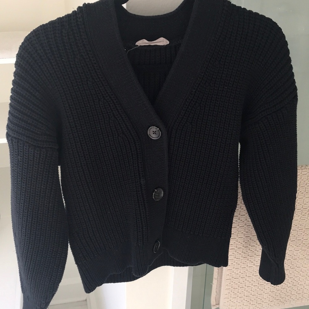 Everlane Button Cotton Sweater